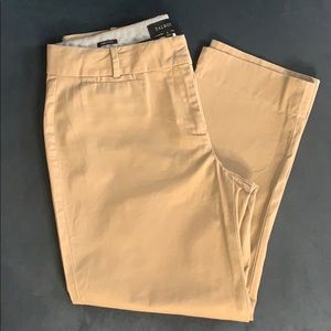Signature Talbots Tan Pants in Size 8